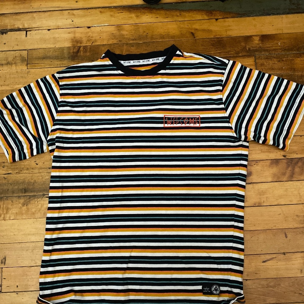 Welcome skateboard summer Tee